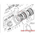 Shantui SD22 Bulldozer Bague de transmission 154-15-32610